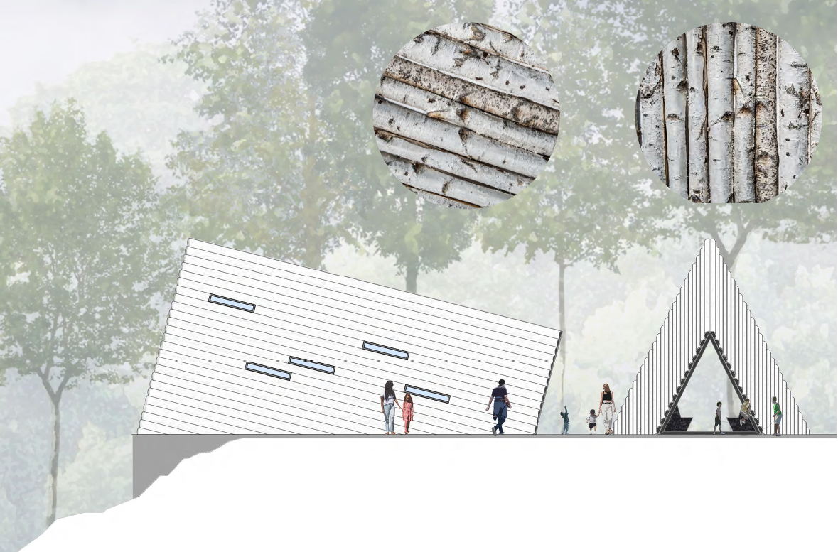 Das Birkenhäuschen soll einen wunderbaren Ausblick auf das Schlösschen ermöglichen. Quelle: Sauerzapfe Architekten GmbH